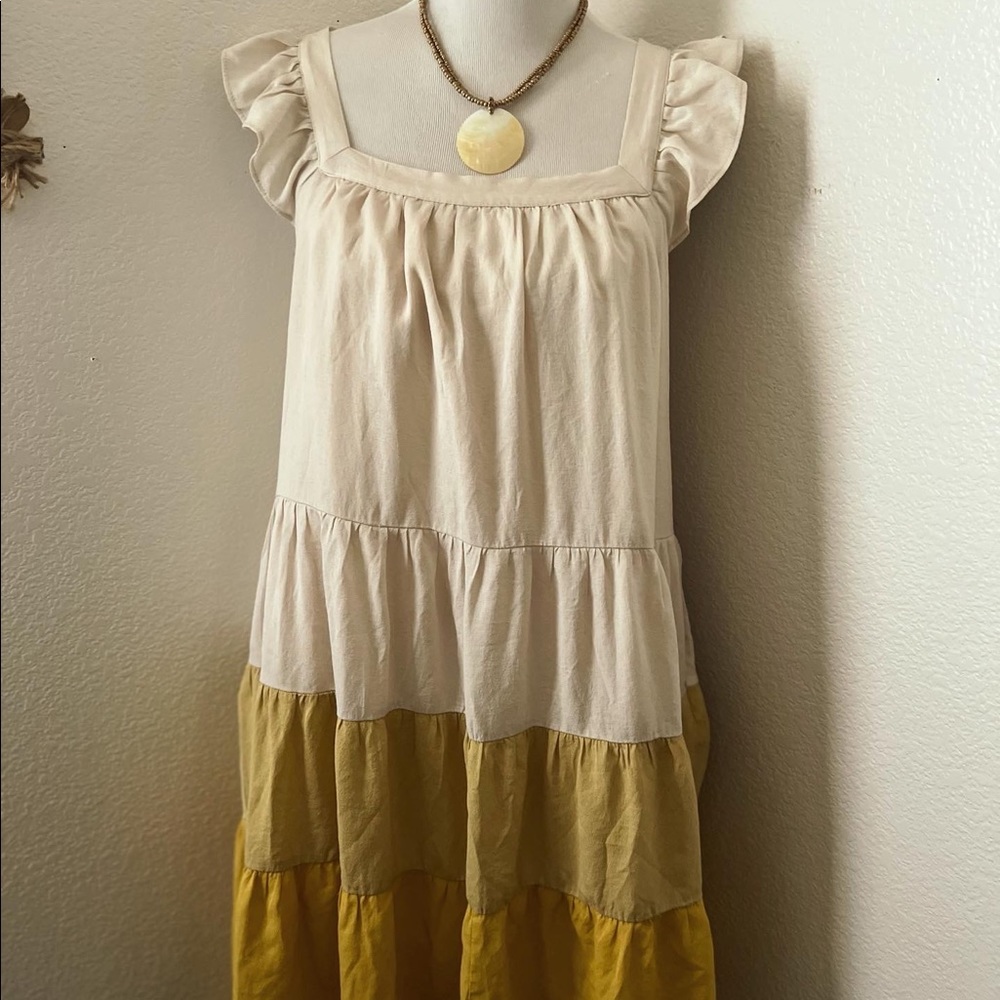 Moodie high low dress